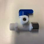 Adapter 1/2″ met Kogelkraantje
