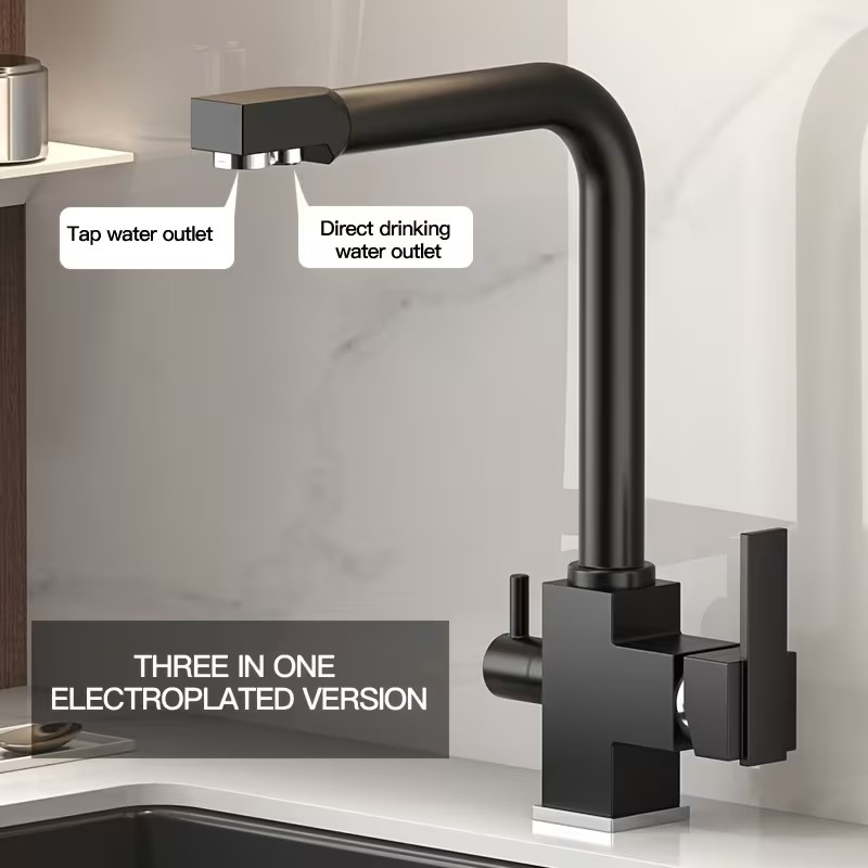 3 in 1 extendable dual-mode keukenkraan
